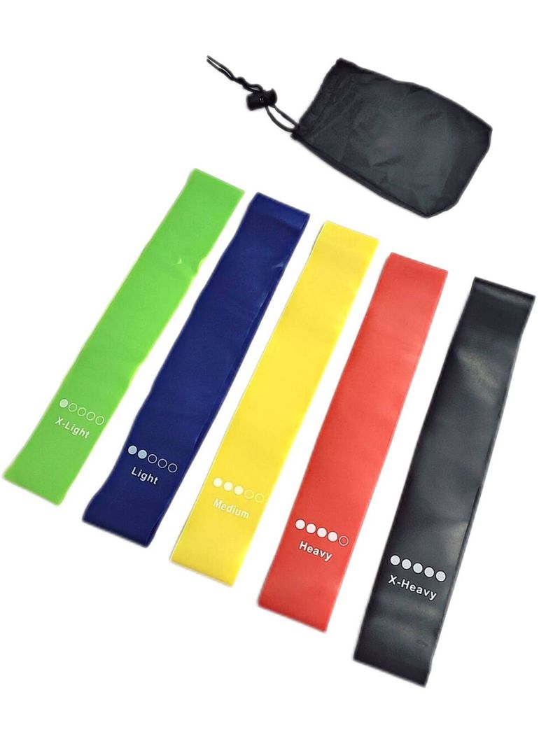 TPE Loop Yoga Fitness Resistance Hip Lift Body Shaping Stretching Elastic Band_voghion.com