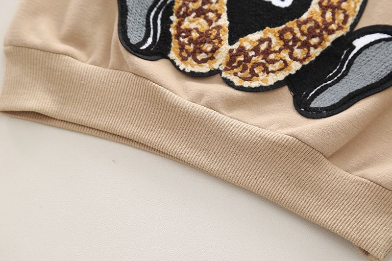 Gyerekruha pulóver öltöny fiúknak tavaszi divatos baba fiú tavaszi és őszi tavaszi ruhák kétrészes öltöny_voghion.com