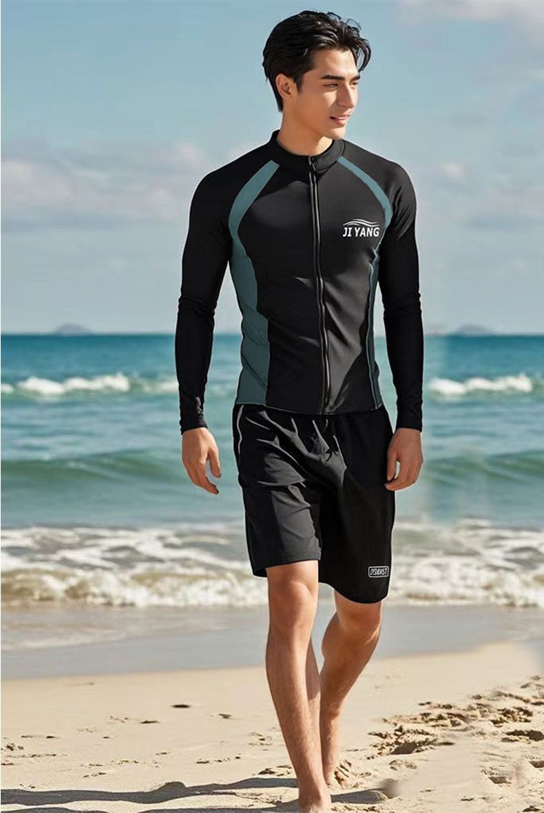 Unisex kleding Ademend Casual badpak Duikpak Surfpak Duikpak Kwallenpak Snel drogend Zonnebrandcrème Lange mouwen Broek Snorkelen_voghion.com