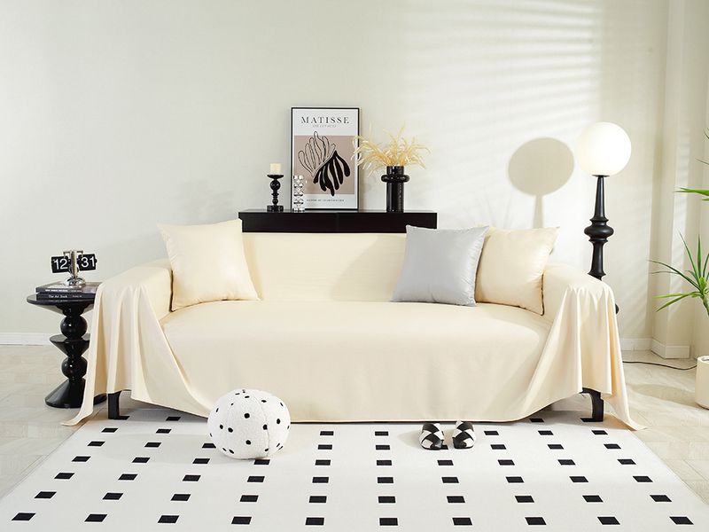Waterproof And Diaper Proof Sofa Cover Cloth For All Seasons, Non Stick And Anti Slip Technology Cloth Sofa Cover, Anti Cat Scratching Towel Blanket_voghion.com