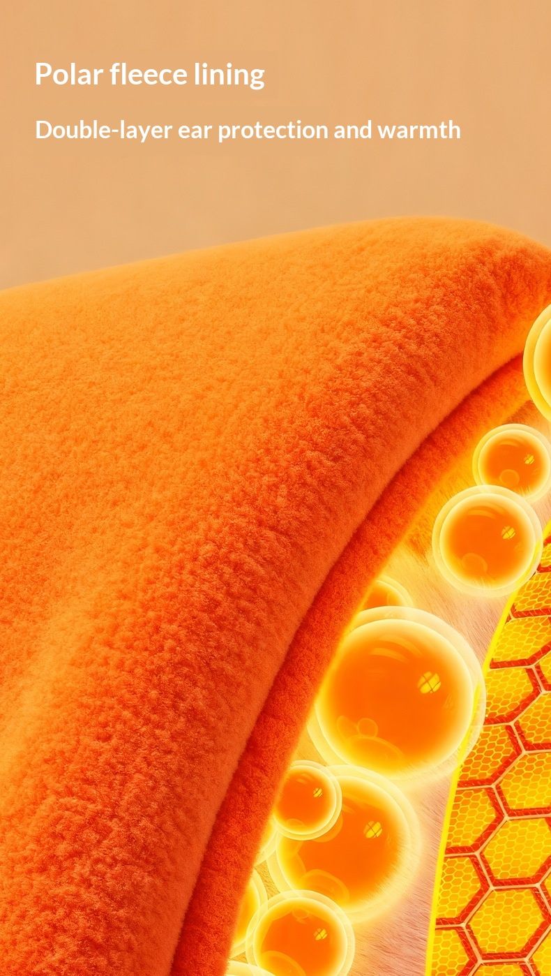 001 Golejue Nuovo cappello da sci lavorato a maglia per arrampicata all'aperto, ciclismo, escursionismo, antivento, caldo, freddo, foderato in pile, protezione per le orecchie spessa_voghion.com