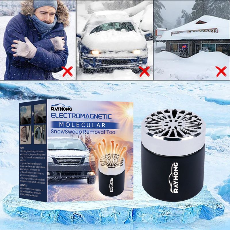 Kar üfleyici Araba ön camı kar eritme buğu giderme aracı Hızlı ve kolay buz çözücü ısıtıcı_voghion.com