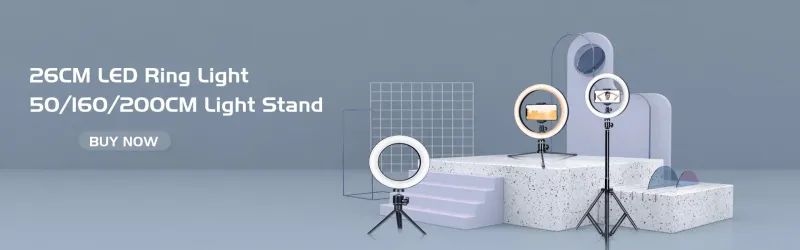 12 Inch Ring Light, Dimmable USB LED For Phone Photography, Live Streaming_voghion.com
