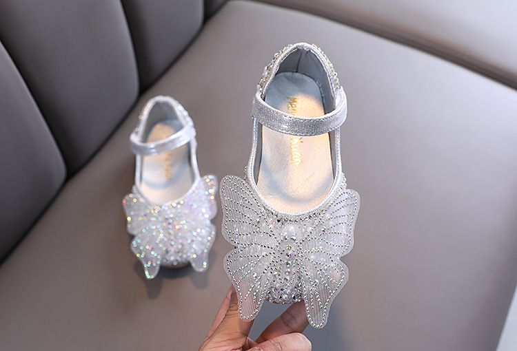 Mode Kleine Große Schleife Quadratischen Mund Dance Performance Schuhe Einzelnen Schuhe Kleine Leder Schuhe_voghion.com