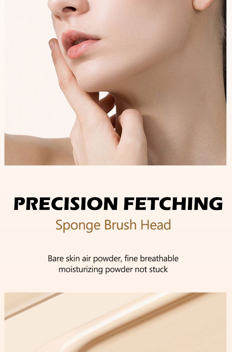 Concealer verheldert de huidskleur zonder te plakken. Poeder, onzichtbare poriën. Concealer blijft lang zitten zonder make-up te verwijderen om acne-littekens te bedekken._voghion.com