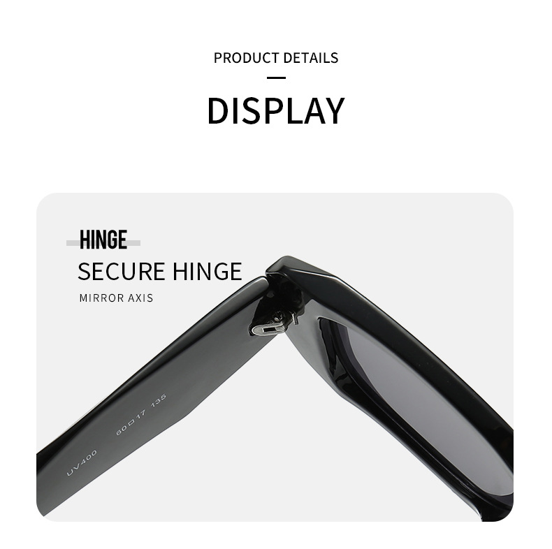 2023 nieuwe trendy diamant met UV-bestendig klein frame vierkant PRA-ontwerp, hoogwaardige zonnebril voor dames_voghion.com