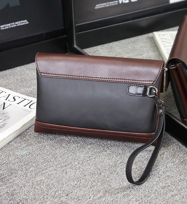 2019 Neue Clutch mit großer Kapazität für Männer, lässige Aktentasche, Jugendhandtasche für Herren, Umschlag-Business-Tasche_voghion.com