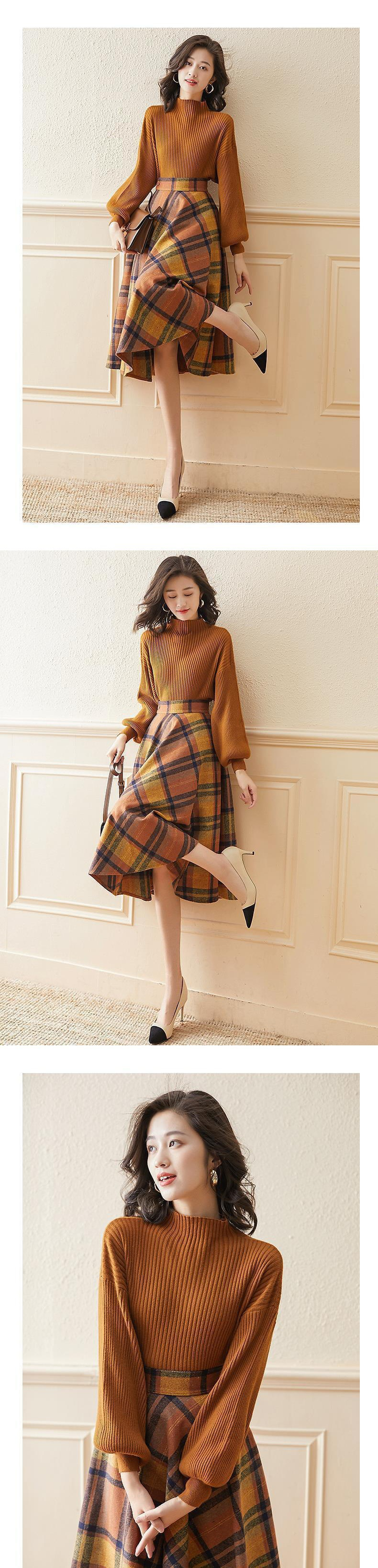 2024 Early Spring New Women's Clothing, Socialite Temperament, Fashionable and Age Reducing Sweater Two-piece Set_voghion.com