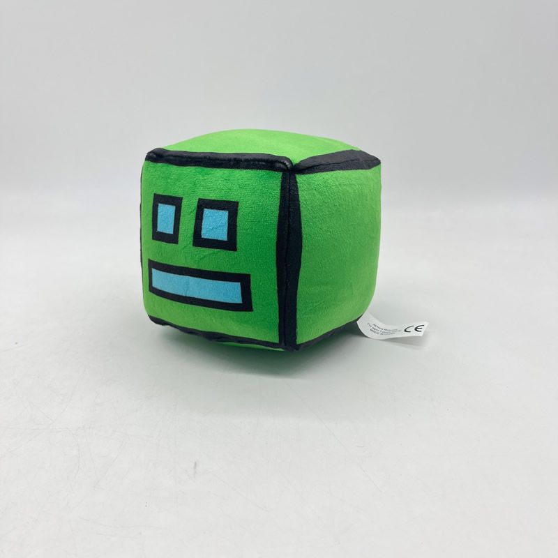 2023 Nouveau Jeu de Géométrie Dash Jouet en Peluche Mignon Dessin Animé Anime Jeu Poupée Douce En Peluche Peluche Jouet Enfant Cadeau D'anniversaire Décoration de La Maison_voghion.com