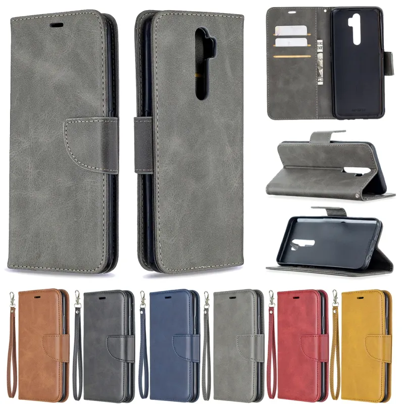 Portemonnee Magnetische Gesp Flip Leren Hoesje voor Oppo A9 2020 A5 A7 A15 A16 A17 A36 A38 A54 4G A55 5G A72 Hoes_voghion.com