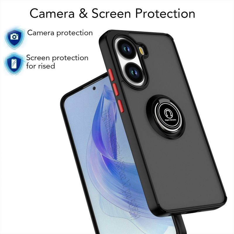 Rotatable Bracket Case For Xiaomi Turbo 4 3 14C 13 4G 13C 12 12C 11A Redmi A3 A1 Metal Ring Car Holder Cover_voghion.com