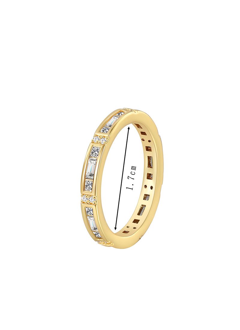 Anello dito indice dito medio anello donna rame placcato oro vero intarsiato zircone moda personalità gioielli accessori_voghion.com