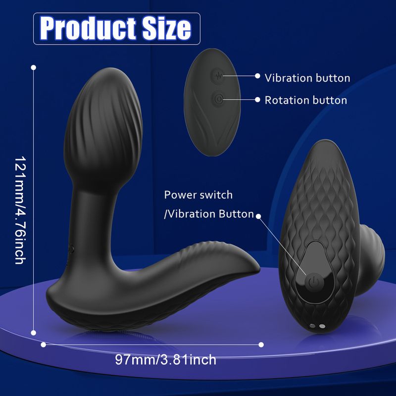 Herz Anal Plug Drahtlose Fernbedienung 9 Frequenz Vibration Schwingen Männlichen Und Weiblichen Zurück Gericht Massage Masturbation_voghion.com