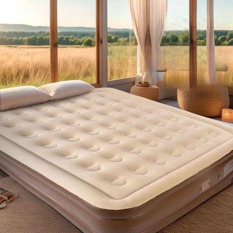 Materasso gonfiabile completamente automatico da campeggio, letto ad aria, extra spesso, pieghevole, ispessito, per tenda da esterno_voghion.com