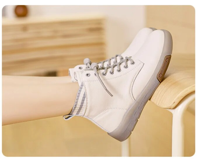 Stivali da pioggia da donna da donna Stivaletti in gomma Pelliccia sintetica Punk Tacco medio vintage Punta quadrata Scarpe da esterno con cerniera stringate_voghion.com