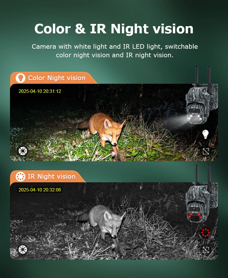 Naamiointi 4G aurinkokamera vähän virtaa kuluttava HD täysvärinen UBOX puu aurinkokamera_voghion.com