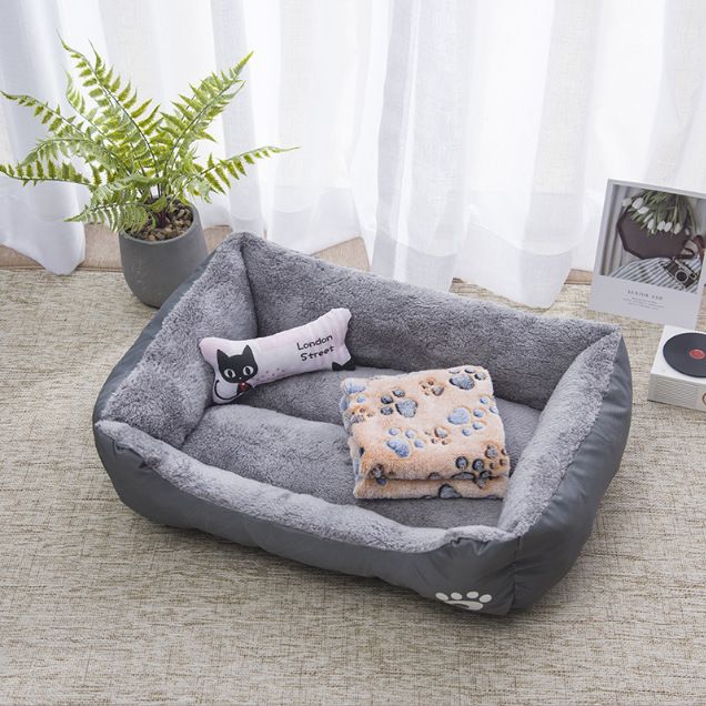 Forniture per cani invernali ispessiti e caldi, grandi e medi, per animali domestici, materassino per dormire con gatti_voghion.com