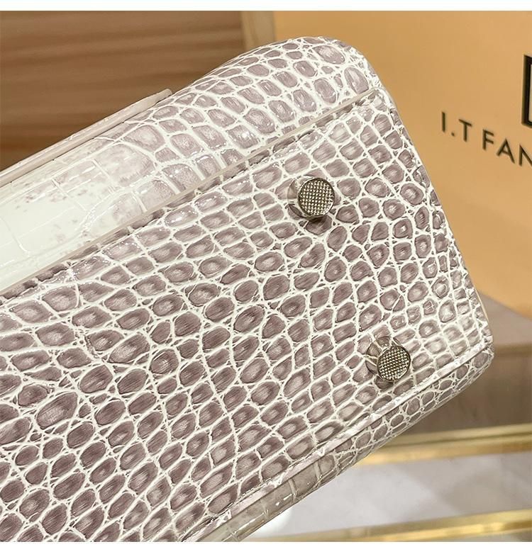 Borsa a mano in pelle himalayana da banco di Hong Kong per la nuova borsa a tracolla versatile di fascia alta della nuova estate 2024 da donna_voghion.com