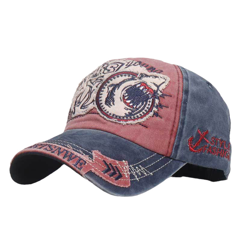Bestickte Unisex-Baseballmützen zum Angeln für Damen und Herren, Baumwollmütze für den Außenbereich, verstellbar für den Sommer, Herrenhüte 2021, Neu_voghion.com