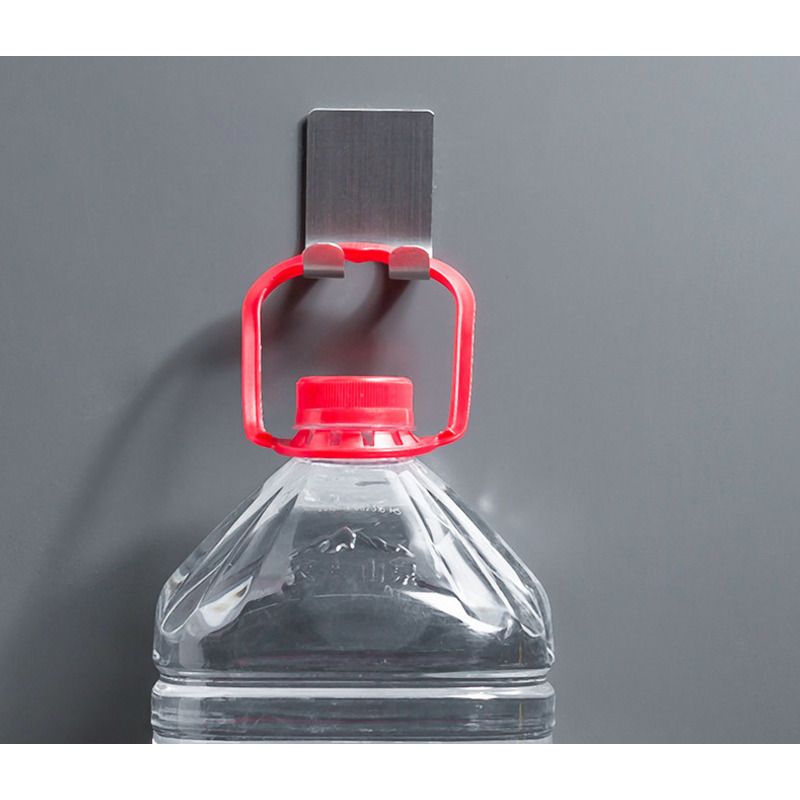 Stainless Steel Shaver Holder Manual Razor Organizer Bathroom No-Drill Storage Rack Plug Hook_voghion.com