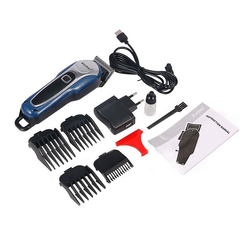 Kemei-1995 Tagliacapelli professionale ricaricabile per uomo, tagliacapelli elettrico senza fili, tagliacapelli hine_voghion.com