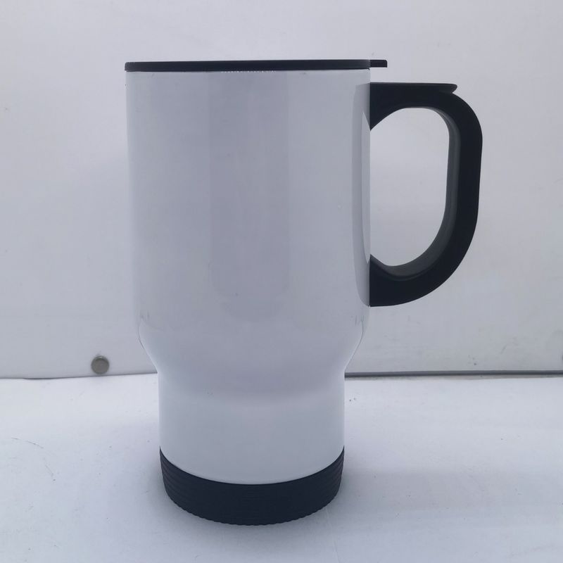 Export 304 Stainless Steel Heat Transfer Car Cup Handle, Grenade Shape With Plastic Base_voghion.com
