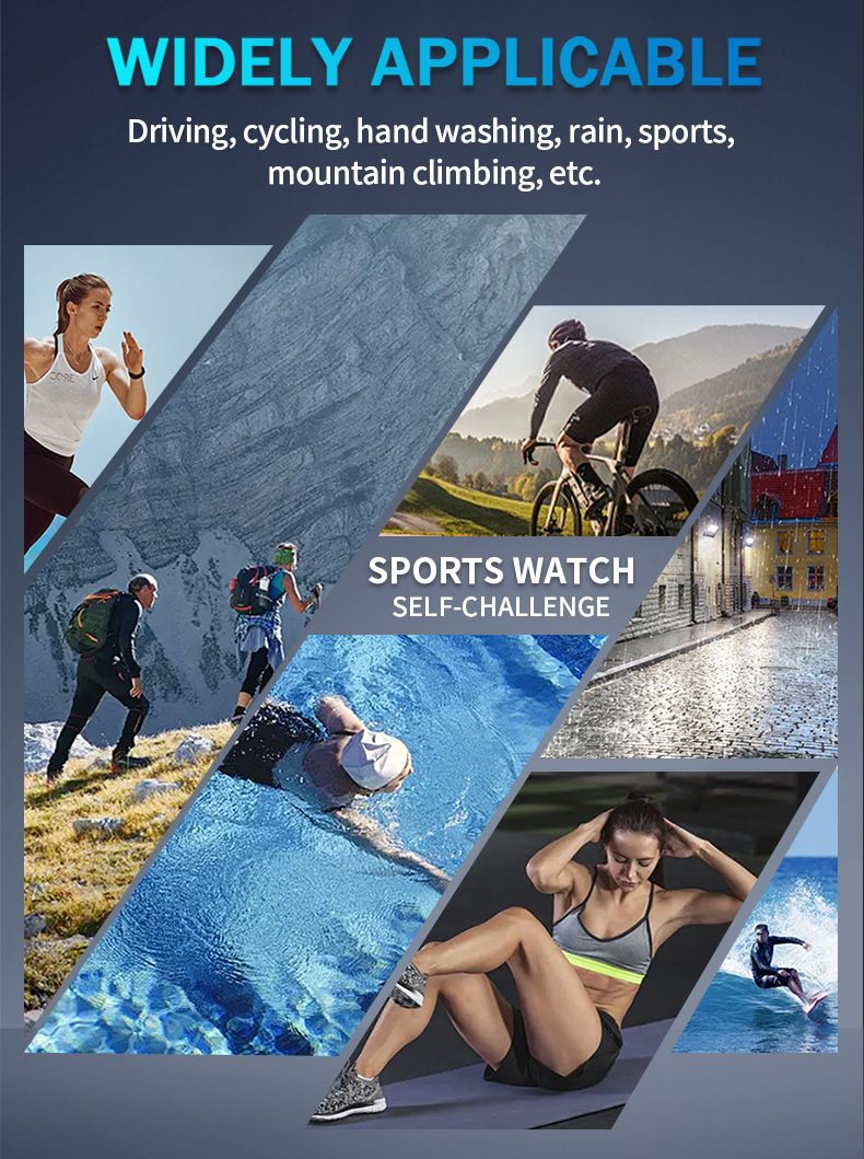 Montre de sport numérique multifonction, étanche, rétroéclairage LED, alarme et chronomètre, design unisexe pour un usage quotidien. Montre électronique étanche._voghion.com