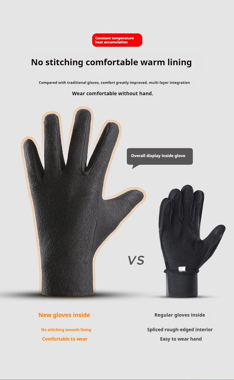 Sport all'aria aperta autunnali e invernali, ciclismo, sci, guanti caldi, ciclismo riscaldato, antifreddo, riscaldamento elettrico, touch screen impermeabile_voghion.com