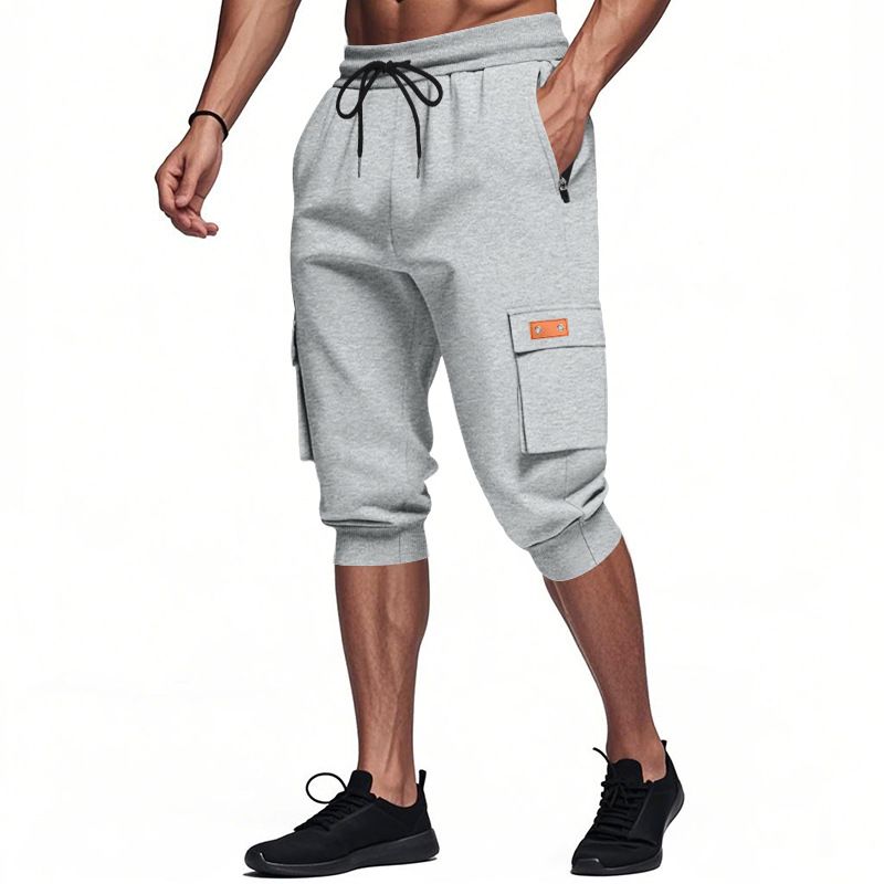 Été Style Américain Hommes Extérieur Décontracté Hip-Hop Sport Ample Simple Tendance_voghion.com