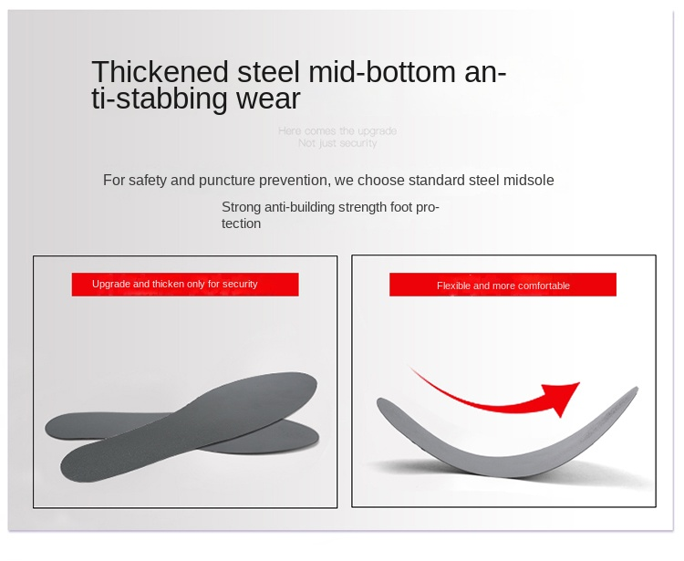 Motorcycle Boots, Steel Toe, Labor Protection Safety Shoes, Military Boots, Construction Site Rhubarb Boots_voghion.com