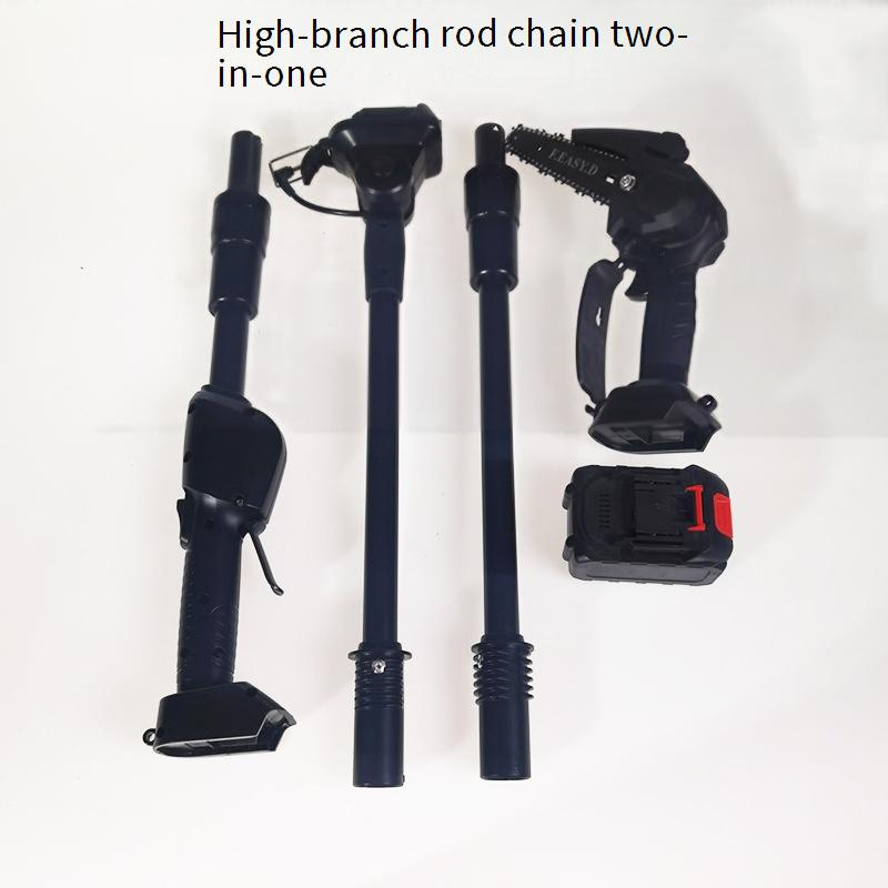 Cordless Mini Chainsaw With Lithium Battery - Lightweight Handheld Electric Saw For Tree Pruning, Branch Cutting & Woodworking - SK5 Chain_voghion.com