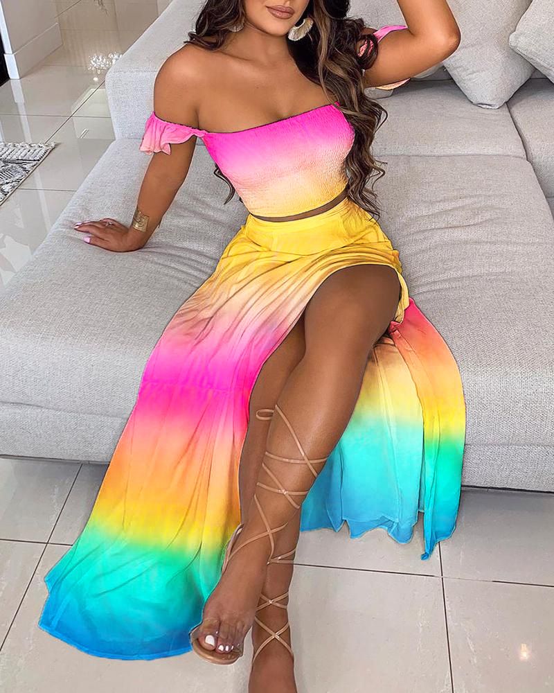 Rochie de vară pentru femei, 2024, cu croială slim fit, cu imprimeu boem francez, lungime medie, cu sutien_voghion.com