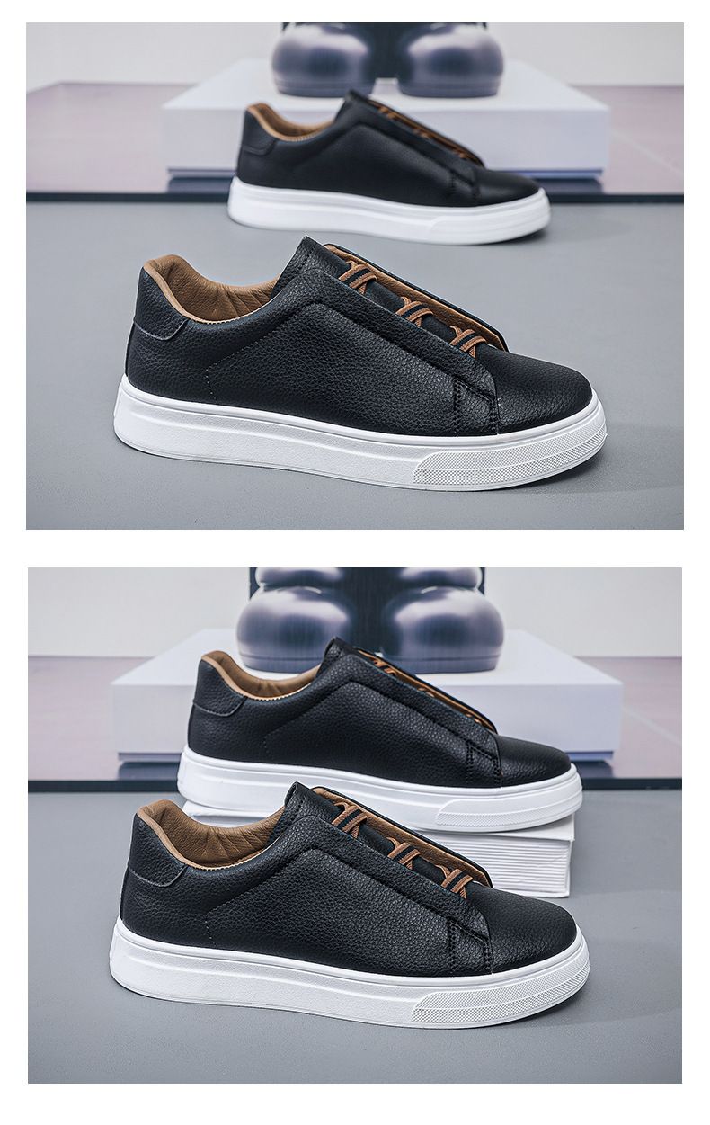 New board shoes men's shoes fashion small white shoes young men's casual shoes_voghion.com