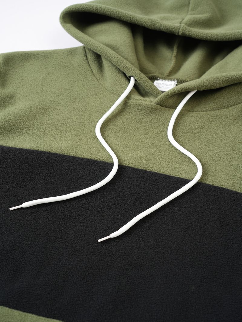 Felpa con cappuccio color block da uomo | Pullover casual autunno inverno | Streetwear alla moda per uomo | Leggero e confortevole_voghion.com