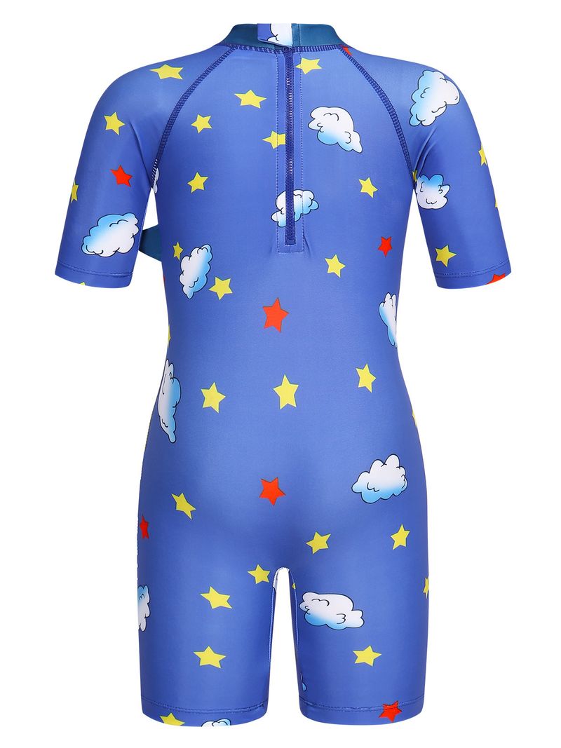 Mamma e bambini 2024 nuovi vestiti per bambini costume intero con stampa di squalo e dinosauro per bambini costume da bagno comodo e traspirante ad asciugatura rapida_voghion.com