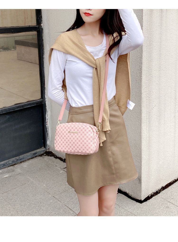 Borsa da donna con tracolla e stampa per fotocamera, borsa a tracolla e portamonete_voghion.com