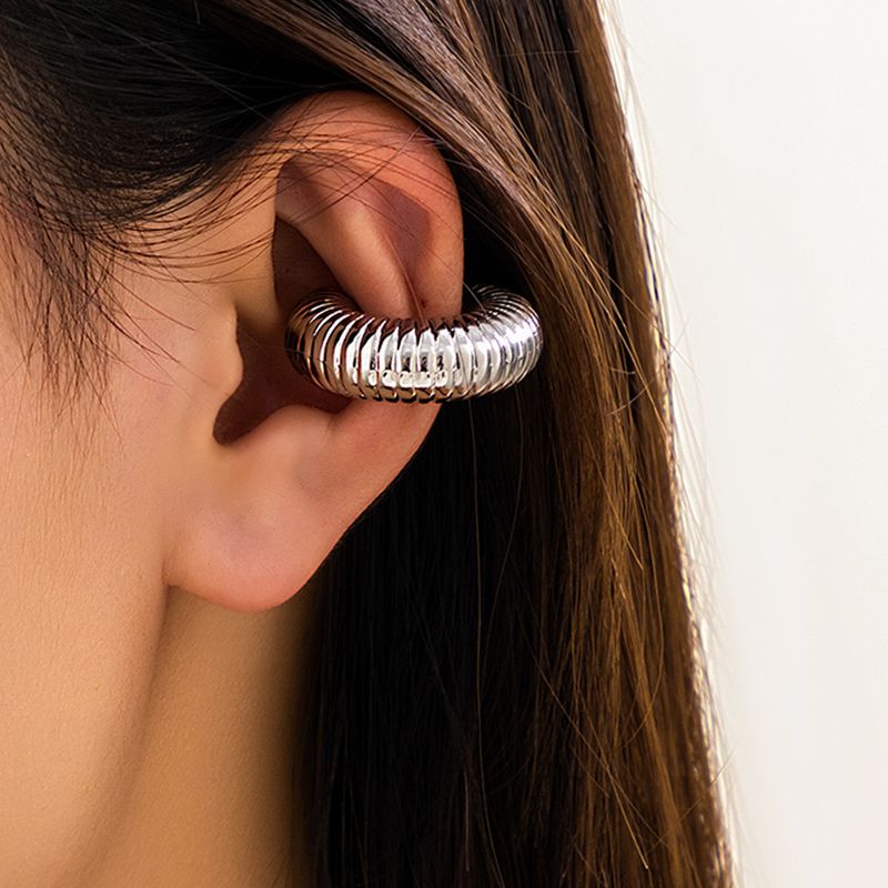 1 Piece 3 Pieces Set Elegant U Shape Plating Alloy Ear Cuffs_voghion.com