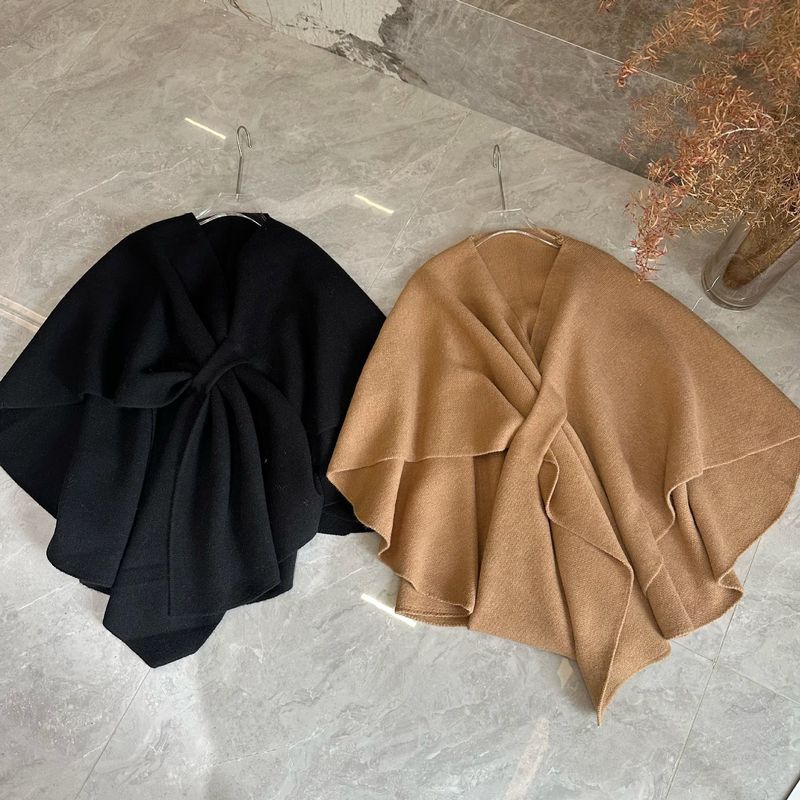 Cappotto di lana di alta qualità, stile autunno e inverno, nuovo stile, scialle e mantello da donna_voghion.com