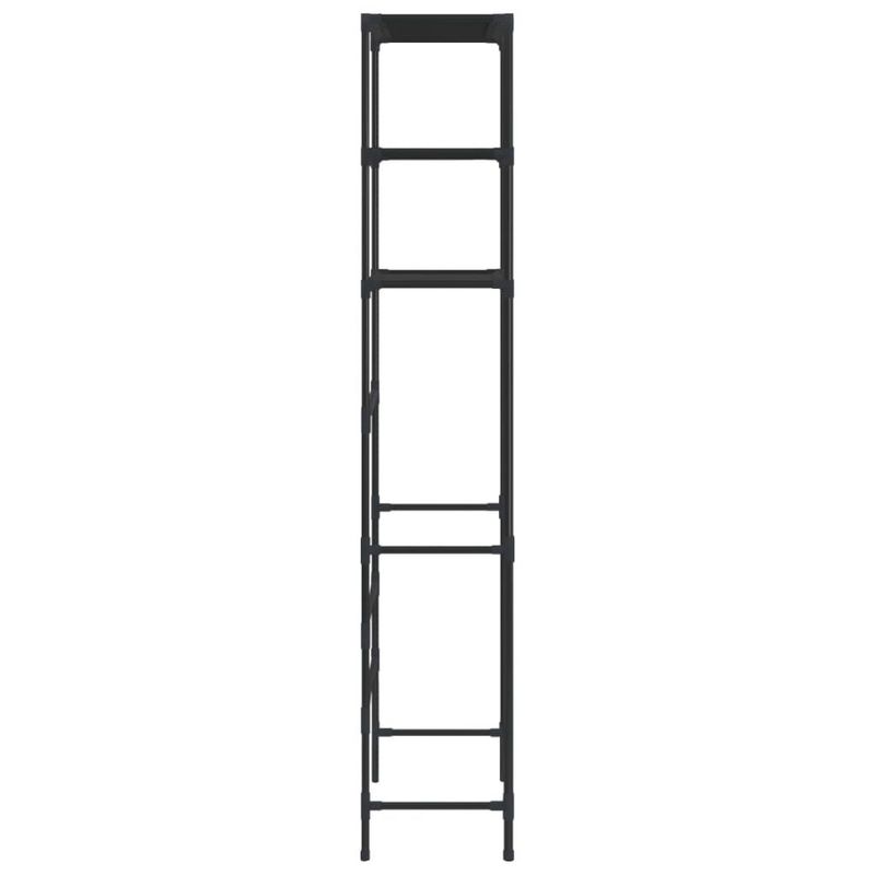 20.9x11x66.5 Black Storage Toilet Rack Over 3Tier_voghion.com