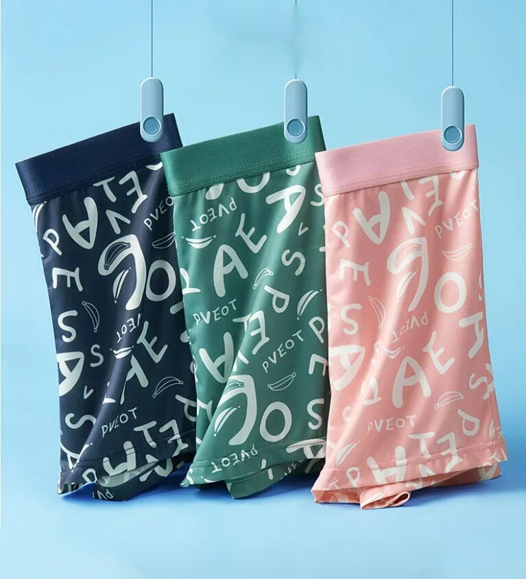 New2024 high-end underkläder Ice Silk Sommar Slim F Platt Hörn Ungdom Snabbtorkande Antibakteriell Sport Fyrkantsbyxor Herrunderdel_voghion.com