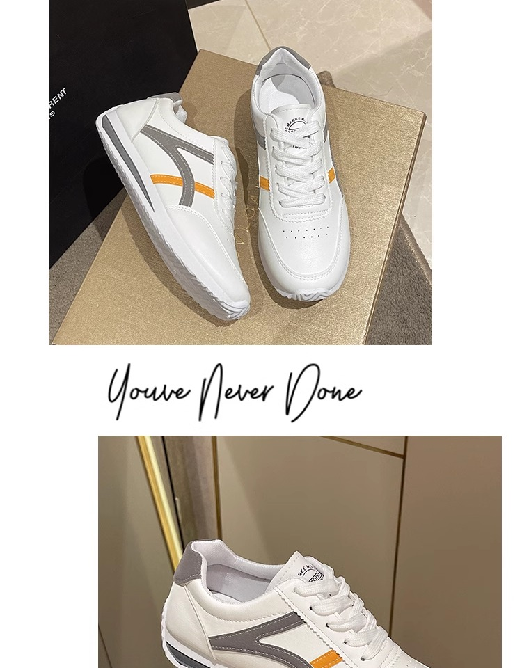 Sports Little White für Frauen 2024 Frühling Neue atmungsaktive Damen beliebt im Internet, Super Hot Forrest Gump Schuhe,_voghion.com