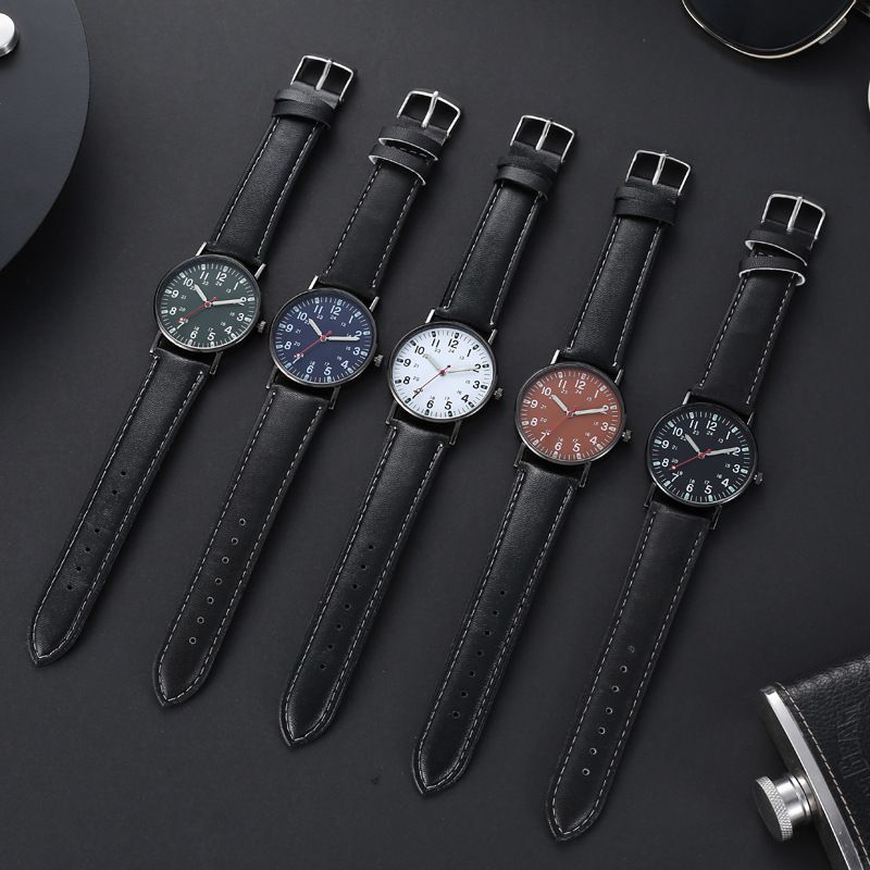Men's Watches Bracelet Set Watch Watch Quartz Watch Belt Fashion Casual Luminous Watch Men's Watch Three Piece Watch_voghion.com