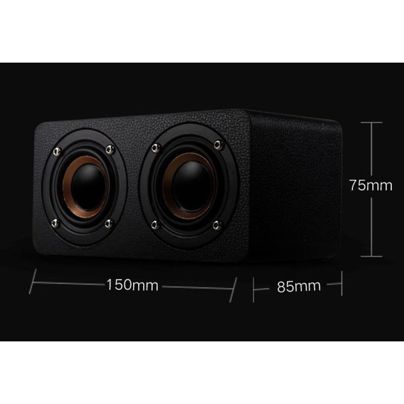 German Bluetooth Wireless Mini Speaker Small Card Slot Desktop Computer Store Exclusive Super Bass Subwoofer_voghion.com