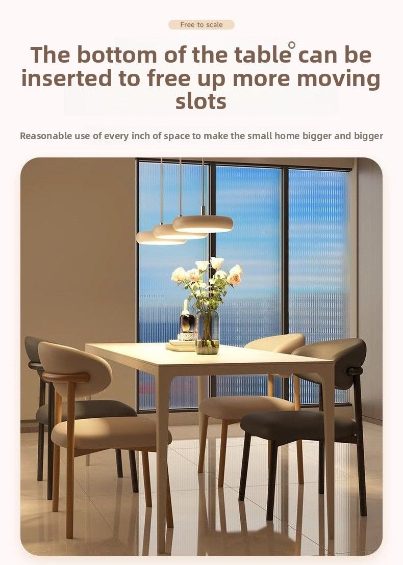 Modern Minimalist Backrest Leather Leisure Restaurant Horn Meeting Home Soft Cushion Dining Chair_voghion.com