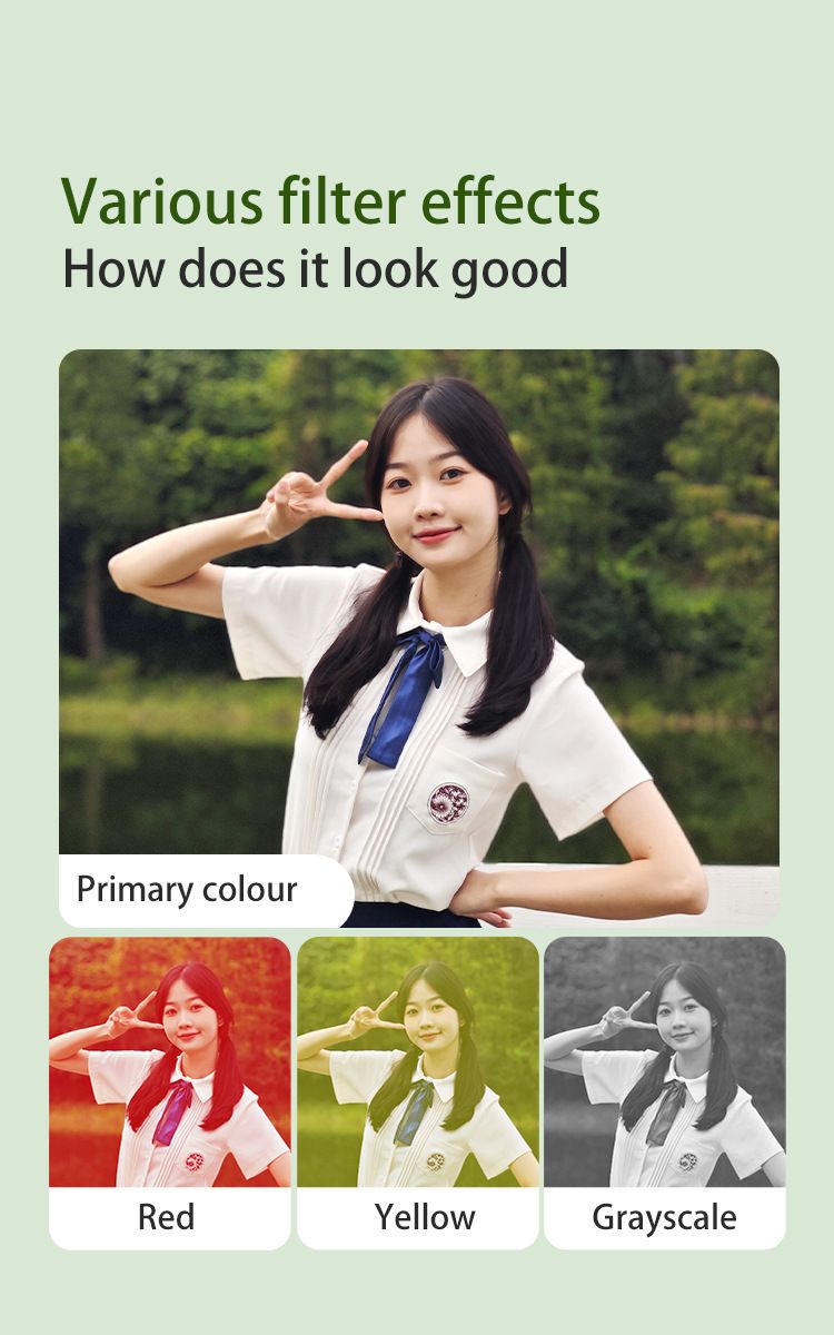 New H13 Student Digital Camera Selfie Video Transfer To Phone 2.8inch Flip Screen Portable_voghion.com