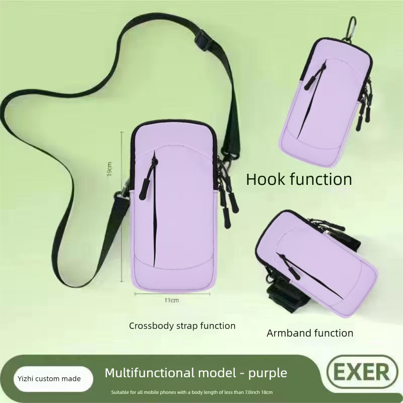 New Slimming Running Fitness Phone Unisex Multifunctional Arm Bag_voghion.com