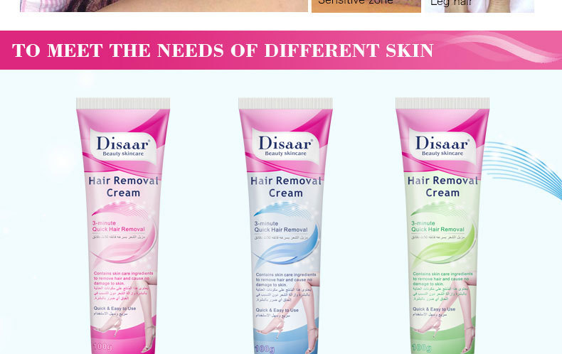 Fjernelse Smertefri hårfjerningscreme under armene Private Bikinier Hudpleje Barbermaskine Hår Fjern voks til damer B_voghion.com