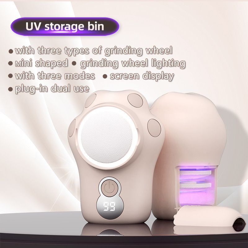 Meiji Electric Home Automatic Grinder Pedicure Remove Dead Skin Calluses Foot Care Machine Factory_voghion.com