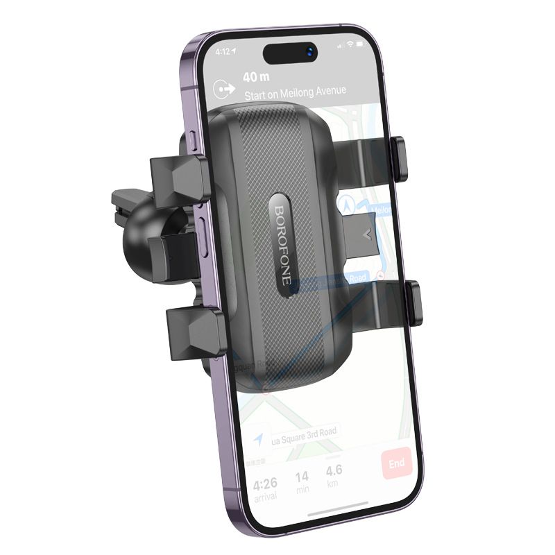 Music Festival BH98/BH99 Neue automatische Handy-Autohalterung Mittelkonsole Luftauslass Navigationsrahmen_voghion.com