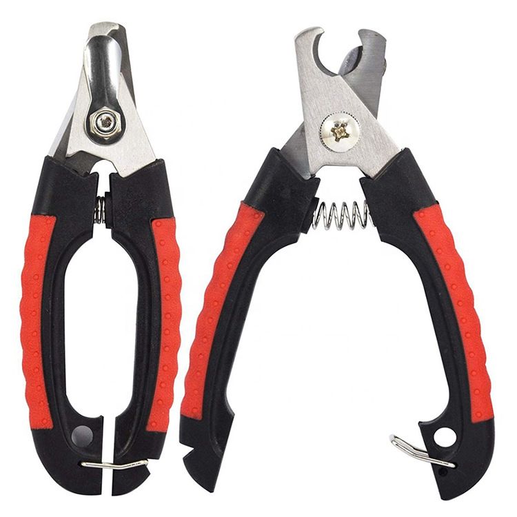Tosquiadeira para cães e gatos Tesoura de aço inoxidável Cuidados com animais de estimação Limpeza Suprimentos de higiene Aparador de unhas_voghion.com